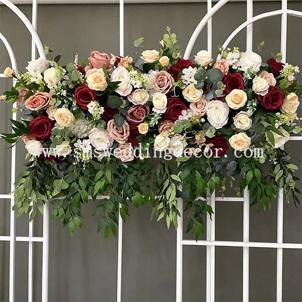 wedding arch fake flowers