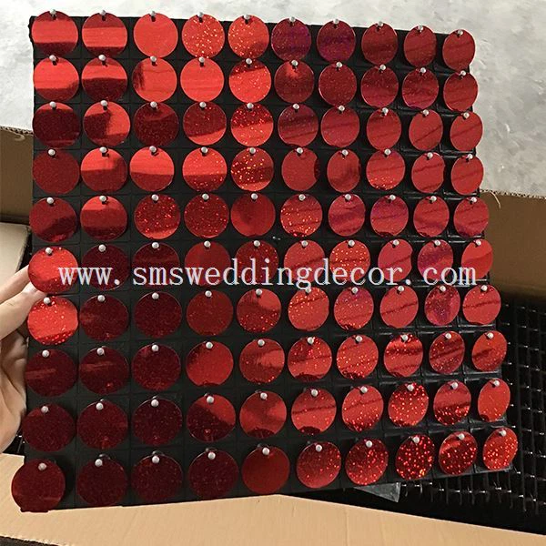 shimmer backdrop wall