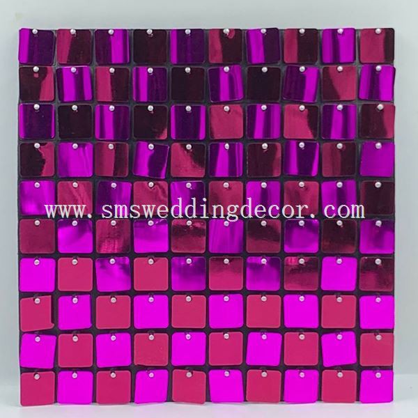 red shimmer wall