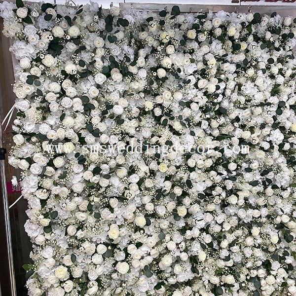 diy floral backdrop