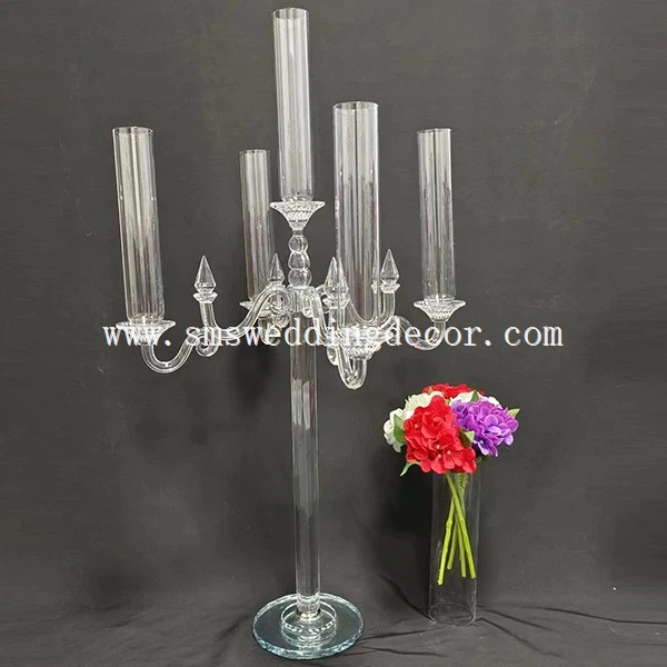 antique crystal candelabra