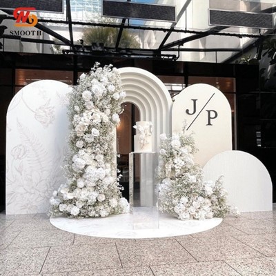 مجموعة خلفية مقوسة