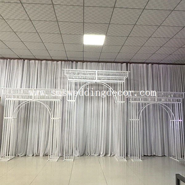 arched backdrop set